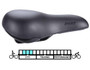 BBB BSD-26 BaseShape 210mm Foam Padded Saddle Black