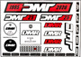 DMR 25 Years Sticker Selection Pack