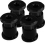 ethirteen Medium Chainring Bolts Black (4 pack)