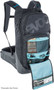 EVOC Trail Pro 10L Protector Backpack Black Small/Medium