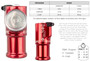 Exposure Blaze MK3 Daybright Rechargeable Rear Light Red