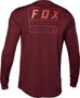 Fox Ranger Swath LS Jersey Dark Maroon 2022