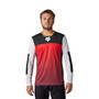 Fox Defend Aurora Mens MTB LS Jersey Black/White 