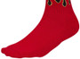 Fist Flaming Hawt Crew Socks Red/Black