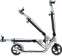 Globber One NL 205 Deluxe Adult Scooter White/Grey