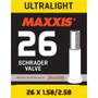 Maxxis Ultralight Schrader SV 48mm Tube 26 x 1.5/2.5