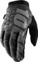 100% Brisker Full Finger Gloves Grey Heather