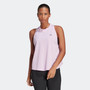 Adidas Run Icons 3 Womens Bar Tank Top Bliss Lilac