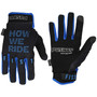 Fist Pushys How We Ride Youth MTB Gloves Blue/Black