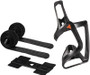 Granite Design Carbon Side Loading Bottle Cage w/ Strap Kit Matte Black