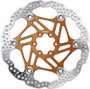 Hope 203mm Floating 6-Bolt Disc Rotor Orange