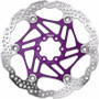 Hope 180mm Floating 6-Bolt Disc Rotor Purple