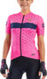 Ale PRR Stars Womens SS Jersey Pink/Navy Blue