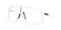 Oakley Sutro Sunglasses Matte White w/ Clear Phorochromic Lens