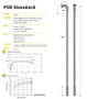 Pillar Racing J-Bend PSR 14G 256mm Spoke Black (18 Pack)