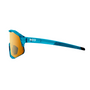 Koo Demos Luce Capsule Collection Teal Blue Glass/Orange Sunglasses