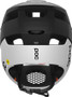 POC Otocon Race MIPS Full Face MTB Helmet Black/White Matte