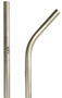 Silca Bent/Straight Titanium Drinking Straw Set Raw Titanium