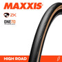 Maxxis High Road HYPR ZK ONE70 Tanwall Folding 170 TPI Road Tyre 700 x 25c