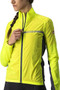 Castelli Squadra Stretch Womens Wind Jacket Yellow Fluo/Dark Grey 2021