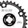 SRAM Red X-Glide Yaw 11S 110BCD Alloy Road Chainring Blast Black