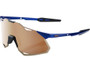 100% Hypercraft XS Sunglasses Gloss Cobalt Blue (HiPER Copper Mirror Lens)