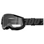 100% Strata 2 MTB Goggles Clear Lens Black