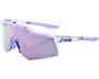 100% Speedcraft XS Sunglasses Polished Translucent Lavender (HiPER Lavender Mirror Lens)