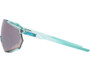 100% Racetrap 3.0 Sunglasses Polished Translucent Mint (HiPER Silver Mirror Lens)