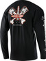 Troy Lee Designs 40th Anniversary Piston Bone MTB LS Shirt Black