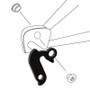 Dropout Derailleur Hanger 77 for Iron Horse