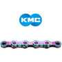 KMC X12 12 Speed 126L Aurora Chain 1/2x11/128"