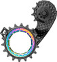 absoluteBlack Shimano Dura-Ace/Ultegra HOLLOWcage Carbon Oversized Derailleur Rainbow