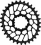 absoluteBLACK Oval D/M N/W BB30 Traction Chainring Black