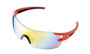 BBB BSG-53 FullView Sport Glasses Orange Frame Multi-Colour Lens