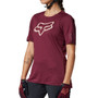 Fox Womens Flexair SS Jersey Dark Maroon 