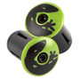 Lizard Skins Hyper Green Handlebar Plugs