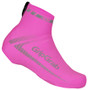 GripGrab RaceAero Hi-Vis Lycra Shoe Covers Unisize Pink
