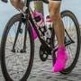 GripGrab RaceAero Hi-Vis Lycra Shoe Covers Unisize Pink