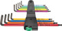Wera 967/9 Torx 1 Extra Long L-Key Set Blacklaser Multicolour