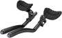 Zipp Vuka Evo110 Aluminium Aerobar Extensions w/Below Mount Clip Bead Blast Black/Gloss Black