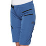 100% Airmatic Womens MTB Shorts Slate Blue