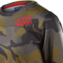 Troy Lee Designs Flowline Youth MTB LS Jersey Jersey Spray Camo Army