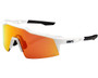 100% Speedcraft SL Sunglasses Soft Tact Off White (HiPER Red Multilayer Mirror Lens)