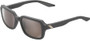 100% Rideley Sunglasses Soft Tact Cool Grey (HiPER Silver Mirror Lens)