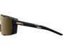 100% Eastcraft Sunglasses Soft Tact Black (Soft Gold Mirror Lens)