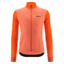 Santini SMS Colore Puro Long Sleeve Jersey 3W Fluro Orange