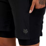 Fox Flexair Ascent Black Womens MTB Cargo Bib Shorts