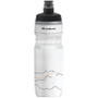 JetBlack 620ml Insulated Water Bottle Clear/Black Lid