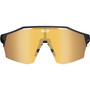 KOO Alibi Black Matt/Gold Mirror Lens Sunglasses